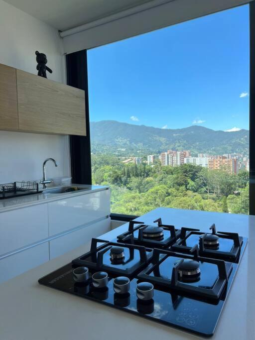 Apartamento De Lujo Con La Mejor Vista De Medellin Apartamento Exterior foto