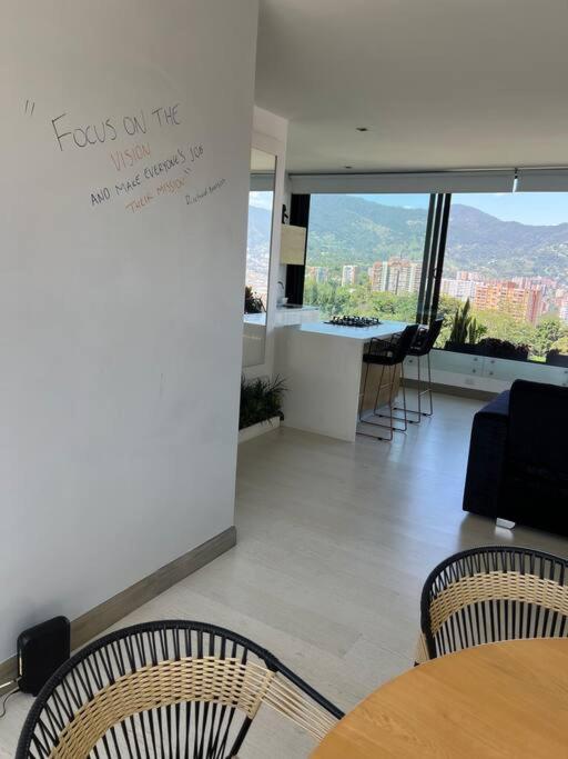 Apartamento De Lujo Con La Mejor Vista De Medellin Apartamento Exterior foto